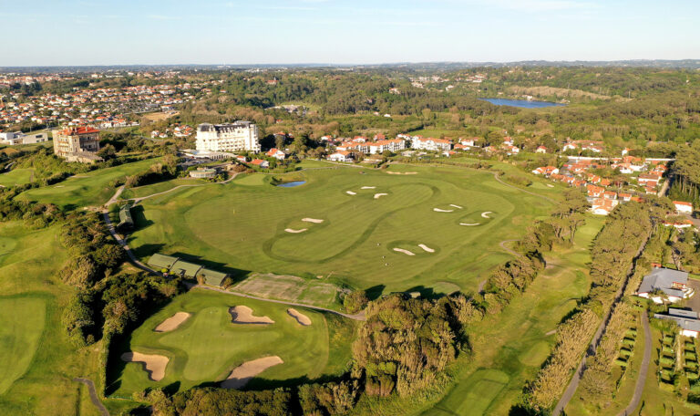 Practice circulaire au golf Ilbarritz à Bidart